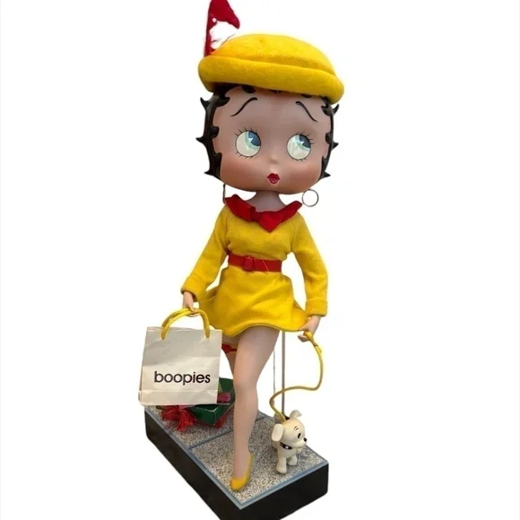 Betty Boop 1995 Porcelain Figurine Shopping Spree - Picture 1 of 9